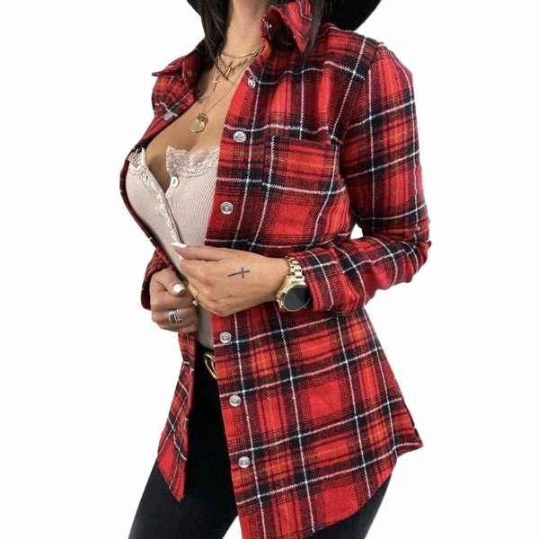 women's blouses & shirts women spring turn-down collar vintage plaid print blouse casual long sleeve female button blusas d30 w2yn#, White
women's blouses & shirts women spring turn-down collar vintage plaid print blouse casual long sleeve female button blusas d30 w2yn#, White