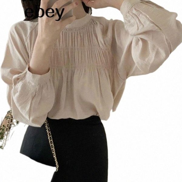 neck pullover long sleeve blouse women draped design work style office lady solid blusas spring 2021 shirt feminino women's blouses & s, White
neck pullover long sleeve blouse women draped design work style office lady solid blusas spring 2021 shirt feminino women's blouses & s, White