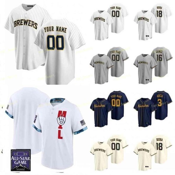 college wear men women youth 2021 all-star game baseball jerseys 52 eric lauer 51 freddy peralta 47 angel perdomo 14 jace peterson 32 trevor, Black
college wear men women youth 2021 all-star game baseball jerseys 52 eric lauer 51 freddy peralta 47 angel perdomo 14 jace peterson 32 trevor, Black