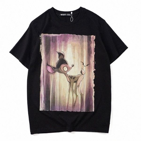 2021 short sleeve tee shirt deer printed t shirts men brand o-neck loose summer 100 cotton t-shirt for mens casual tshirt homme h3rc#, White;black
2021 short sleeve tee shirt deer printed t shirts men brand o-neck loose summer 100 cotton t-shirt for mens casual tshirt homme h3rc#, White;black