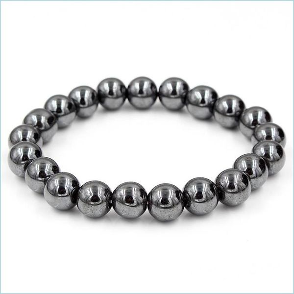 beaded strands beaded strands bracelets drop delivery hematite 8mm ball bead magnetic therapy magnet stone bracelet relieve arthriti dhvz9, Black
beaded strands beaded strands bracelets drop delivery hematite 8mm ball bead magnetic therapy magnet stone bracelet relieve arthriti dhvz9, Black