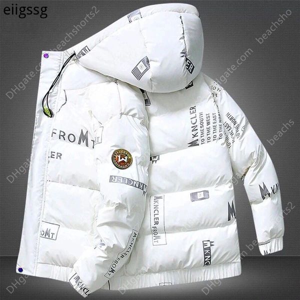 white duck down jacket men's winter korean version the trend of thickening short shiny coat casual youth stand-up collar, Black
white duck down jacket men's winter korean version the trend of thickening short shiny coat casual youth stand-up collar, Black