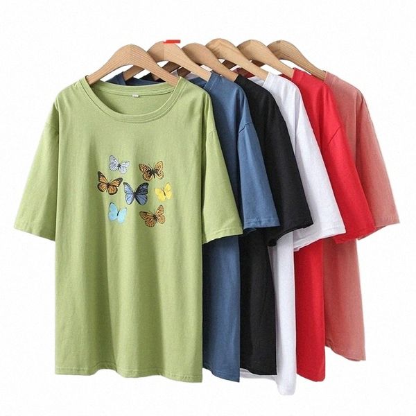ladies summer plus size for women large short sleeve loose print butterfly green cotton t-shirt 3xl 4xl 5xl 6xl women's u9cz#, White
ladies summer plus size for women large short sleeve loose print butterfly green cotton t-shirt 3xl 4xl 5xl 6xl women's u9cz#, White