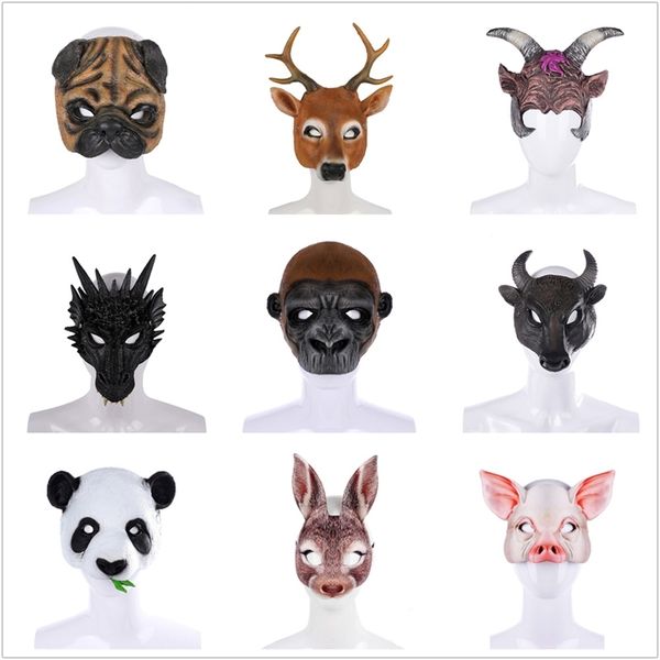 Party Masks Adult Children Halloween Cosplay 3D Animal — compare prices at CompareOffers