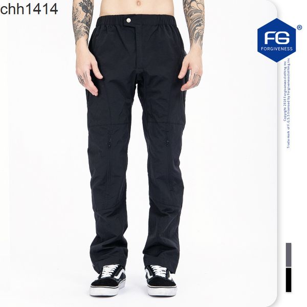 2021 autumn and winter new fashion brand niche high street side knee multi zipper functional three-dimensional leisure pants, Black
2021 autumn and winter new fashion brand niche high street side knee multi zipper functional three-dimensional leisure pants, Black