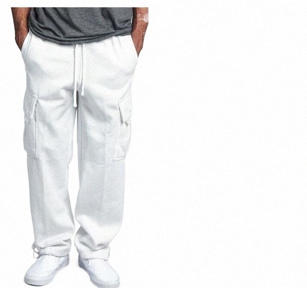european and american men's casual pants loose straight multi-pocket pant i9zg#, Black
european and american men's casual pants loose straight multi-pocket pant i9zg#, Black