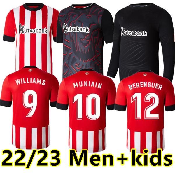 soccer jersey 22 23 athletic bilbao goalkeeper retro athletic i.martinez williams men kids kit socks full sets football shirt yuri b raul ca, Black;yellow
soccer jersey 22 23 athletic bilbao goalkeeper retro athletic i.martinez williams men kids kit socks full sets football shirt yuri b raul ca, Black;yellow