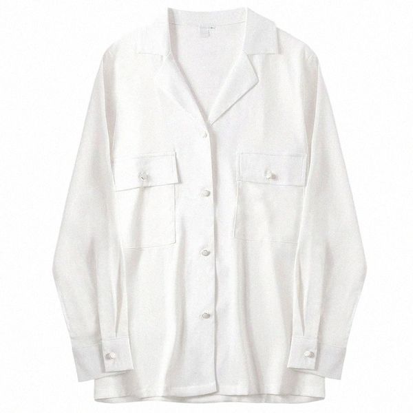 women's blouses & shirts philosophy 2021 casual chiffon white women blouse shirt chic solid long sleeve v-neck ladies retro pockets ol
women's blouses & shirts philosophy 2021 casual chiffon white women blouse shirt chic solid long sleeve v-neck ladies retro pockets ol