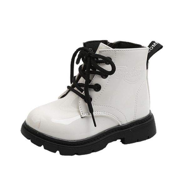 boots girls white boots boy students single antiskid flat baby children color short boat 220915, Black;grey
boots girls white boots boy students single antiskid flat baby children color short boat 220915, Black;grey