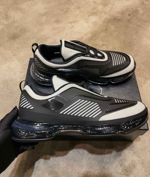 prad shoesprad sporty men cloudbust air sneakers shoes knit technical fabric trainer transparent rubber sole mesh breathable casual walking, Black
prad shoesprad sporty men cloudbust air sneakers shoes knit technical fabric trainer transparent rubber sole mesh breathable casual walking, Black