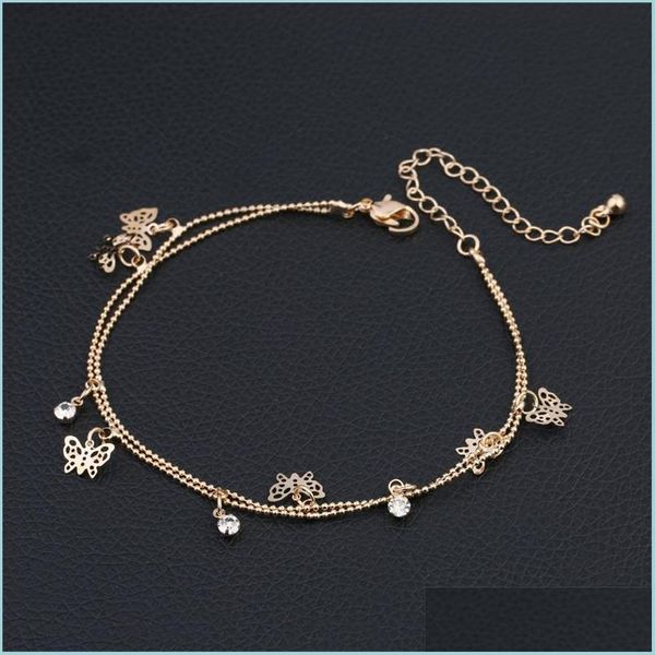 anklets butterfly anklet bead charm double fashion chain jewelry deck foot women ankle bracelets holiday gift ornament 2 45zy k2 drop dhduq, Red;blue
anklets butterfly anklet bead charm double fashion chain jewelry deck foot women ankle bracelets holiday gift ornament 2 45zy k2 drop dhduq, Red;blue