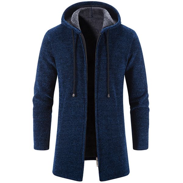 men's wool blends winter fleece cardigan men thick hooded long sweaterscoat male warm knitted sweater jackets causal hoodies outwear cl, Black
men's wool blends winter fleece cardigan men thick hooded long sweaterscoat male warm knitted sweater jackets causal hoodies outwear cl, Black