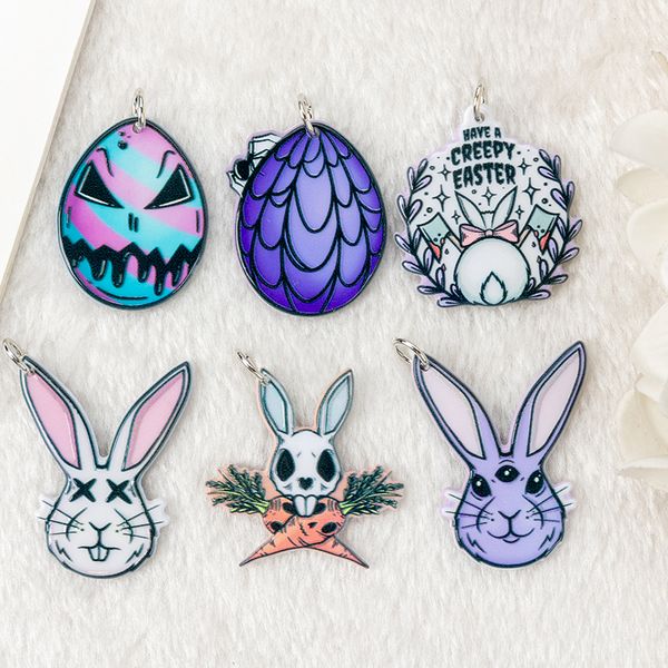 stud pendant necklaces 6pcs creepy pastel goth easter charms rabbit eggs earring necklace diy making accessories 220914, Golden;silver
stud pendant necklaces 6pcs creepy pastel goth easter charms rabbit eggs earring necklace diy making accessories 220914, Golden;silver