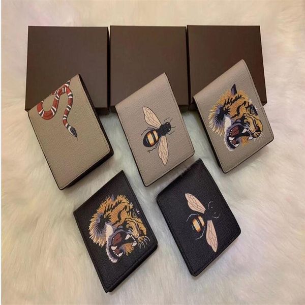 men animal short wallet leather black snake tiger bee wallets women long style purse card holders with gift box300i, Red;black
men animal short wallet leather black snake tiger bee wallets women long style purse card holders with gift box300i, Red;black