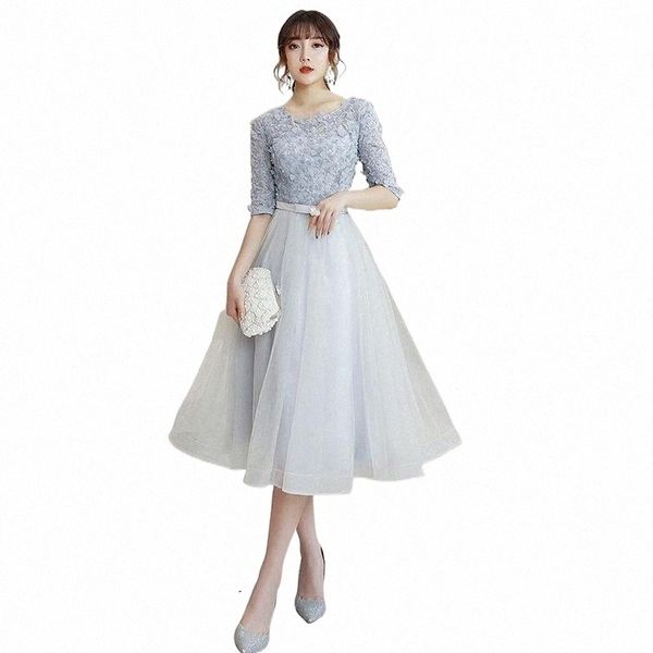 perspective appliques bridesmaid wedding party mesh skirt half sleeve mid length banquet ball gown dresses vestidos de festa d68n#, Red
perspective appliques bridesmaid wedding party mesh skirt half sleeve mid length banquet ball gown dresses vestidos de festa d68n#, Red