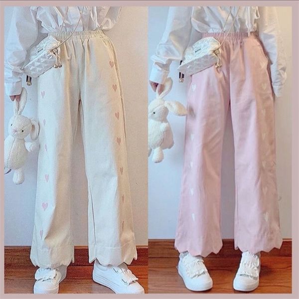 women's pants capris houzhou harajuku kawaii japan style pants women cute elastic waist casual beige trousers soft girl oversize autumn, Black;white
women's pants capris houzhou harajuku kawaii japan style pants women cute elastic waist casual beige trousers soft girl oversize autumn, Black;white