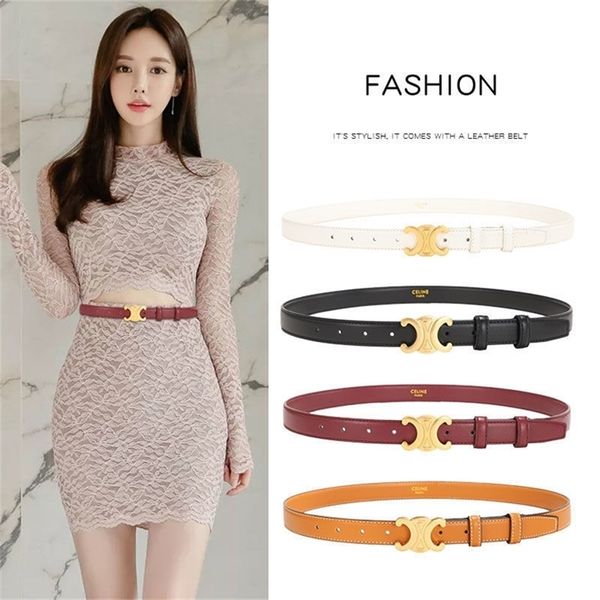 designer belts celins belt womens belt triumphal arch smooth buckle fashion casual leather jeans skirt waist chain dh6t, Black;brown
designer belts celins belt womens belt triumphal arch smooth buckle fashion casual leather jeans skirt waist chain dh6t, Black;brown
