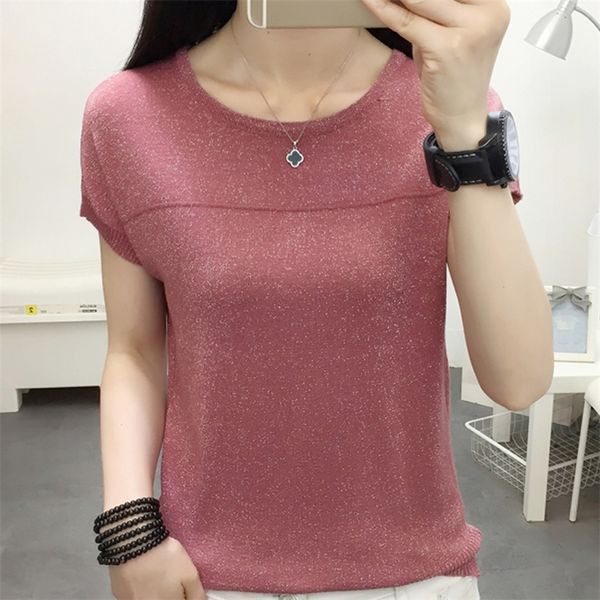 women's knits tees blusas mujer de moda verano short sleeve knitted sweater women pullovers sweaters for women woman sweaters blusa e5, White
women's knits tees blusas mujer de moda verano short sleeve knitted sweater women pullovers sweaters for women woman sweaters blusa e5, White
