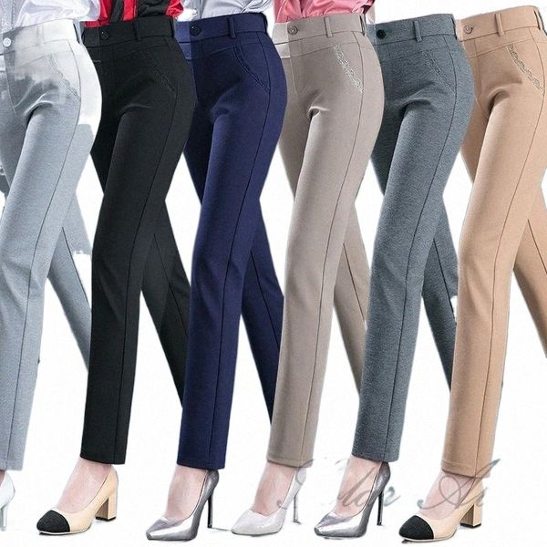 women's spring and autumn straight casual pants high waist stretch loose middle-aged mother & capris b8ua#, Black;white
women's spring and autumn straight casual pants high waist stretch loose middle-aged mother & capris b8ua#, Black;white