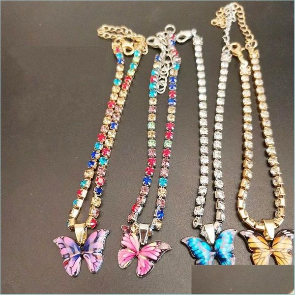 anklets bohemian beach anklet female crystal chain gold and sier butterfly leg bracelet girl anklets jewelry 1231 e3 drop delivery 202 dhurt, Red;blue
anklets bohemian beach anklet female crystal chain gold and sier butterfly leg bracelet girl anklets jewelry 1231 e3 drop delivery 202 dhurt, Red;blue