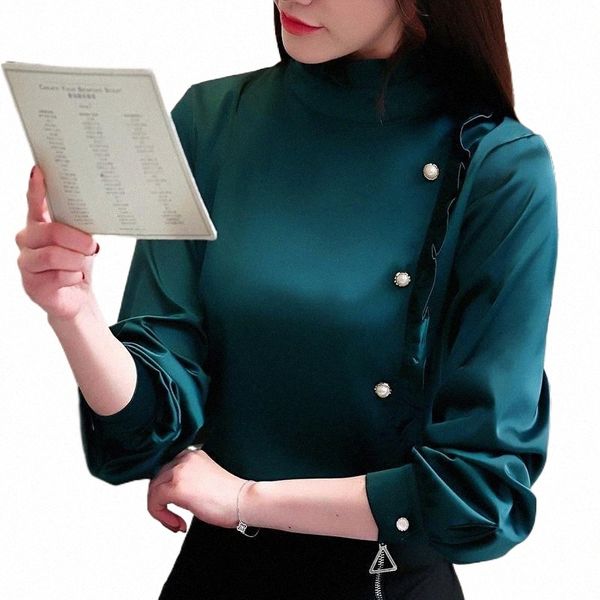 fashion chiffon blouse shirt long sleeve women shirts solid beading office womens and blouses blusas femininas a888 women's & y824#, White
fashion chiffon blouse shirt long sleeve women shirts solid beading office womens and blouses blusas femininas a888 women's & y824#, White