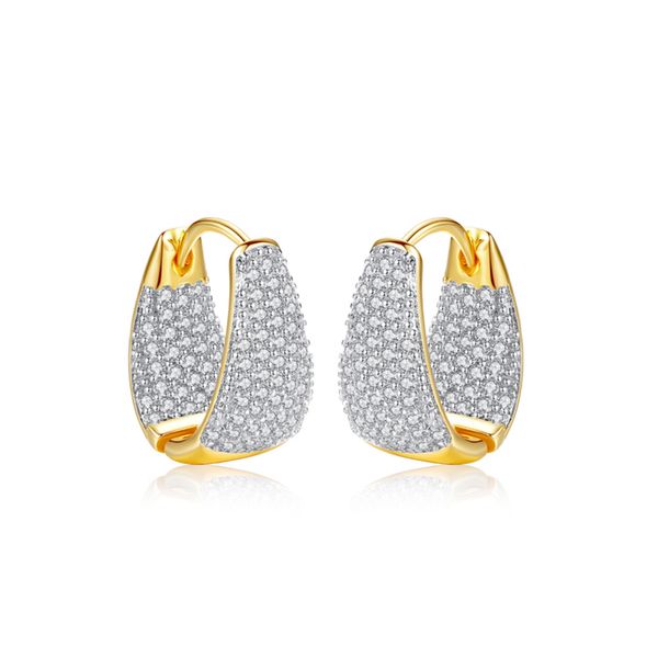 18k gold plated women zircon hoop earrings simple cz huggie hoops ear jewelry for girls, Golden;silver
18k gold plated women zircon hoop earrings simple cz huggie hoops ear jewelry for girls, Golden;silver