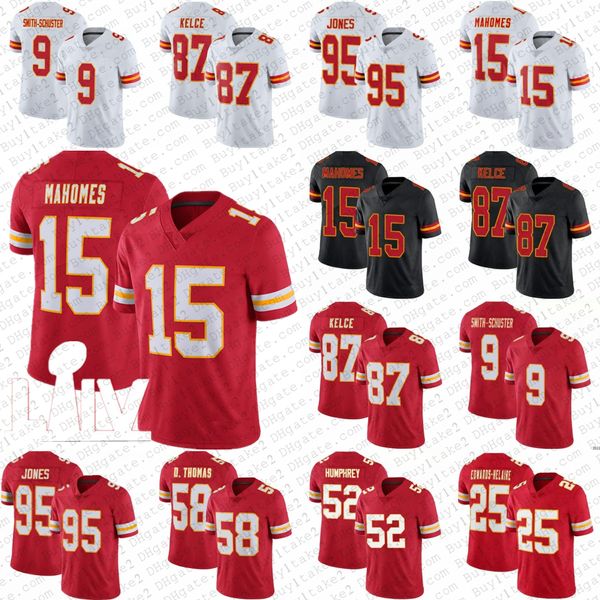 jersey 15 patrick mahomes travis kelce 9 juju smith-schuster football''nfl''jerseys creed humphrey chris jones kansases, Black;red
jersey 15 patrick mahomes travis kelce 9 juju smith-schuster football''nfl''jerseys creed humphrey chris jones kansases, Black;red