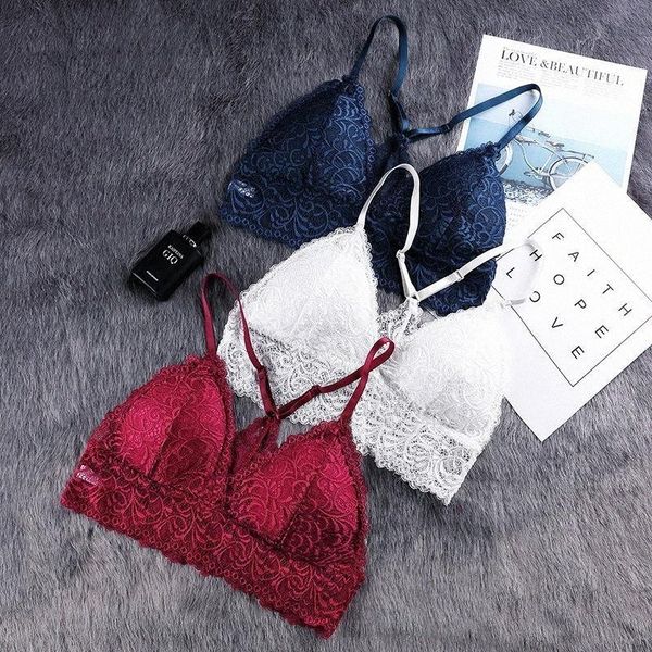 bras women lace deep v bra comfort french underwear bh bralette y-line straps backless wirelingerie plus size 81qq#, Red;black
bras women lace deep v bra comfort french underwear bh bralette y-line straps backless wirelingerie plus size 81qq#, Red;black