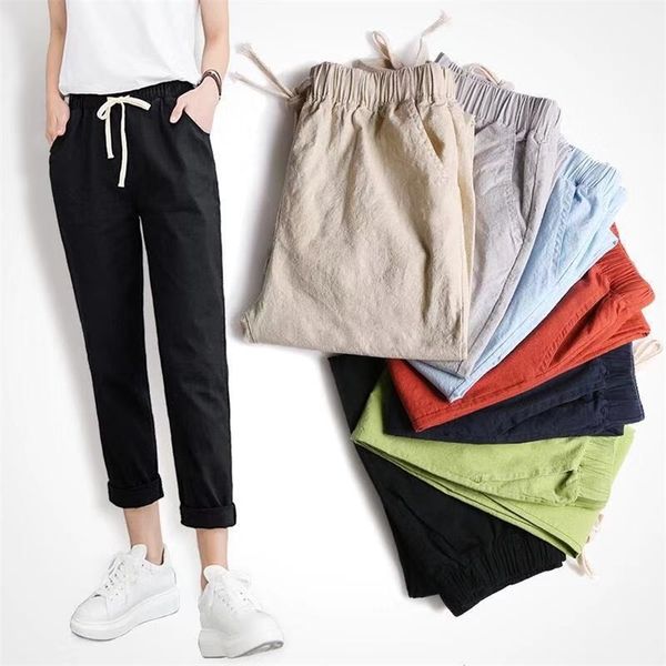 women's pants capris women's cotton linen pocket haroun pants thin spring and summer fashion casual pants pantalones de mujer 2209, Black;white
women's pants capris women's cotton linen pocket haroun pants thin spring and summer fashion casual pants pantalones de mujer 2209, Black;white