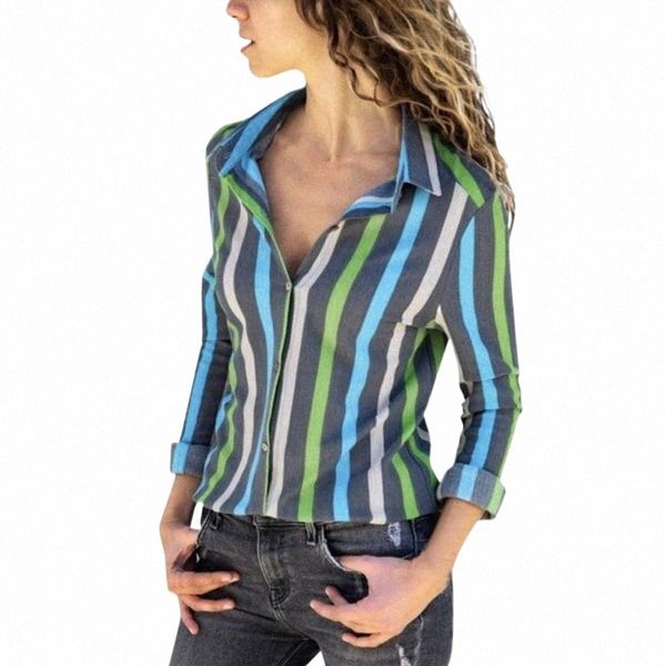 blouse women 2021 summer long sleeve with buttons striped casual loose shirt office shirts elegant women's blouses & c9r2#, White
blouse women 2021 summer long sleeve with buttons striped casual loose shirt office shirts elegant women's blouses & c9r2#, White