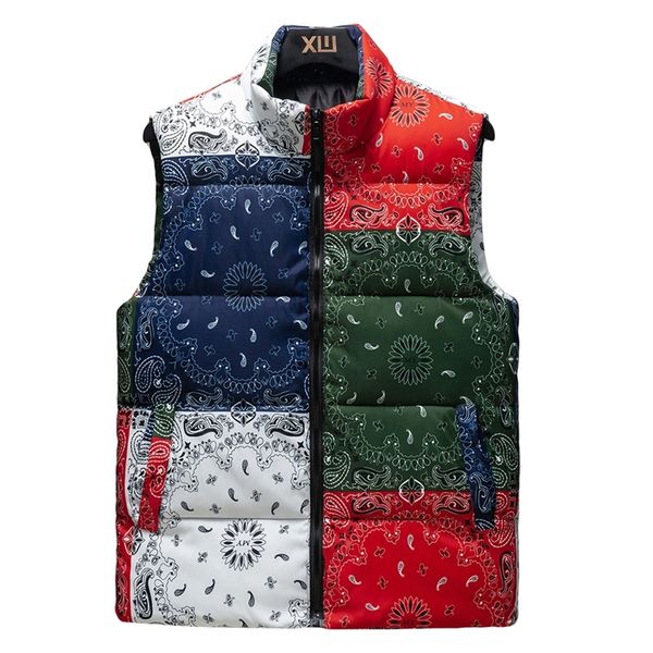 men's vests winter men vest sleeveless parka waterproof patchwork thick and comfortable male fashion waistcoat size 4xl 5xl 220915, Black;white
men's vests winter men vest sleeveless parka waterproof patchwork thick and comfortable male fashion waistcoat size 4xl 5xl 220915, Black;white