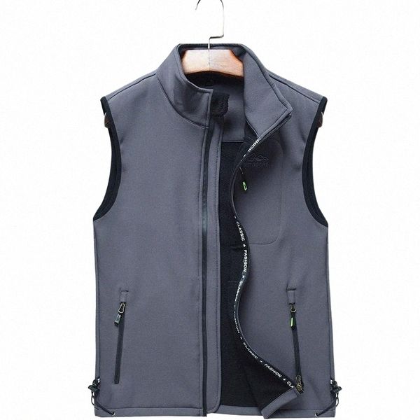 men's soft shell vest jackets spring winter fleece waistcoat fishing mountaineering hiking sleeveless jacket pockets clothes s8iw#, Black;white
men's soft shell vest jackets spring winter fleece waistcoat fishing mountaineering hiking sleeveless jacket pockets clothes s8iw#, Black;white