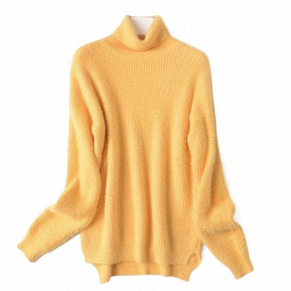 winter turtleneck pullovers high low hem pull femme oversized women's sweater korean style long sleeve knitted sweaters s93s#, White;black
winter turtleneck pullovers high low hem pull femme oversized women's sweater korean style long sleeve knitted sweaters s93s#, White;black