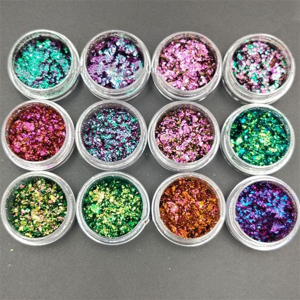 nail glitter 12 jarsset chameleon flake colorchanging mirror chrome pigment multicolors galaxy glitter collection iu67 220915, Silver;gold
nail glitter 12 jarsset chameleon flake colorchanging mirror chrome pigment multicolors galaxy glitter collection iu67 220915, Silver;gold