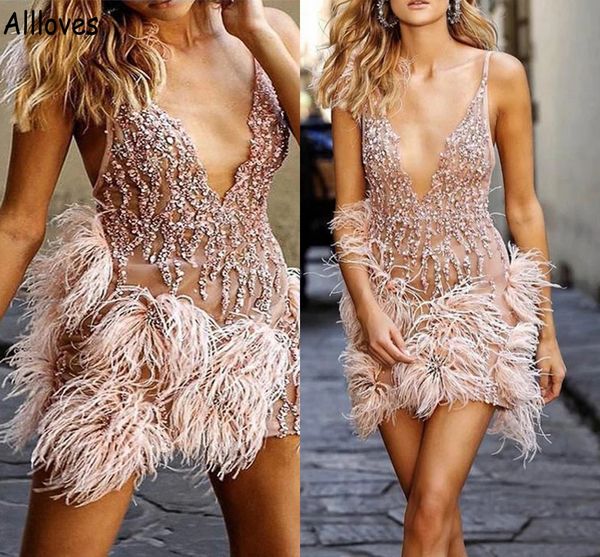 stunning crystal furs short prom party dresses deep v neck light pink sequined formal pageant cocktail gowns mini celebrity red carpet club, Black
stunning crystal furs short prom party dresses deep v neck light pink sequined formal pageant cocktail gowns mini celebrity red carpet club, Black