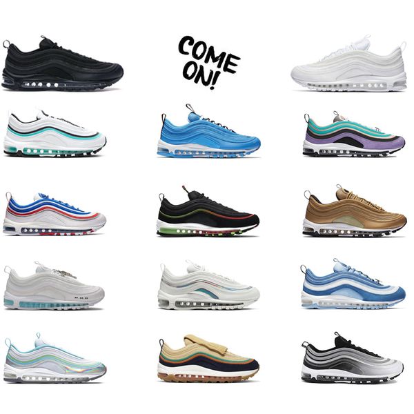 mens running shoes 97s sneakers 97 trainers women personality new style of wolf grey triple black white persian violet worldwide eur 36-45
mens running shoes 97s sneakers 97 trainers women personality new style of wolf grey triple black white persian violet worldwide eur 36-45