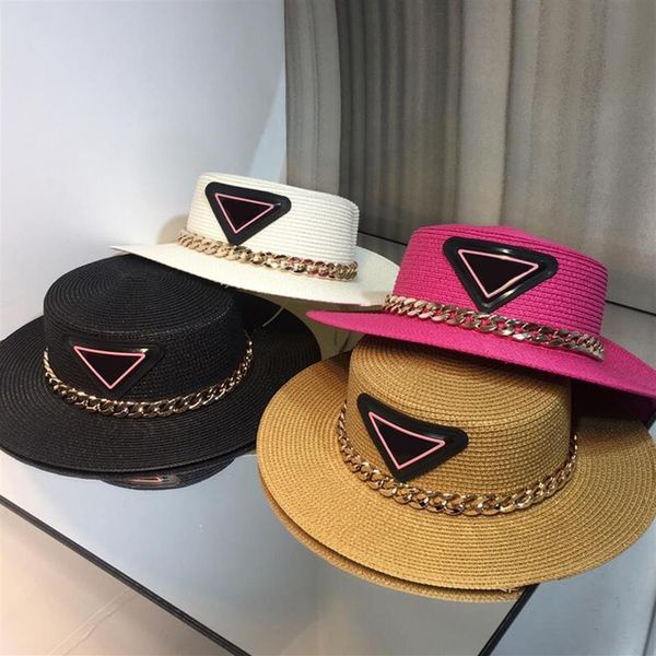 2021ss oblique designers trianglelogos brands beanies fashion men women letters print chain flat straw hats summer outdoor191l
2021ss oblique designers trianglelogos brands beanies fashion men women letters print chain flat straw hats summer outdoor191l