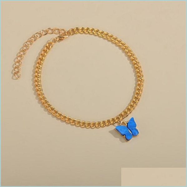 anklets butterfly charm anklet chain summer beach gold ankle foot bracelet fashion jewelry will and sandy gift 517 t2 drop delivery 20 dhfes, Red;blue
anklets butterfly charm anklet chain summer beach gold ankle foot bracelet fashion jewelry will and sandy gift 517 t2 drop delivery 20 dhfes, Red;blue