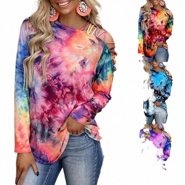 colorful long sleeve irregular t shirt women's off the shoulder knitted pullovers slim skew collar loose casual clothes t-shirt e0k7#, White
colorful long sleeve irregular t shirt women's off the shoulder knitted pullovers slim skew collar loose casual clothes t-shirt e0k7#, White