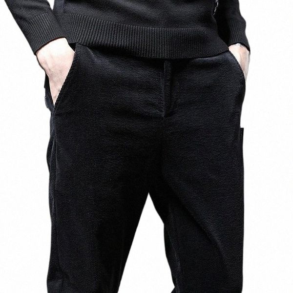 men's thick corduroy business casual pants fashion brand stretch straight trousers spring and autumn new slim pants1 h0yh#, Black
men's thick corduroy business casual pants fashion brand stretch straight trousers spring and autumn new slim pants1 h0yh#, Black