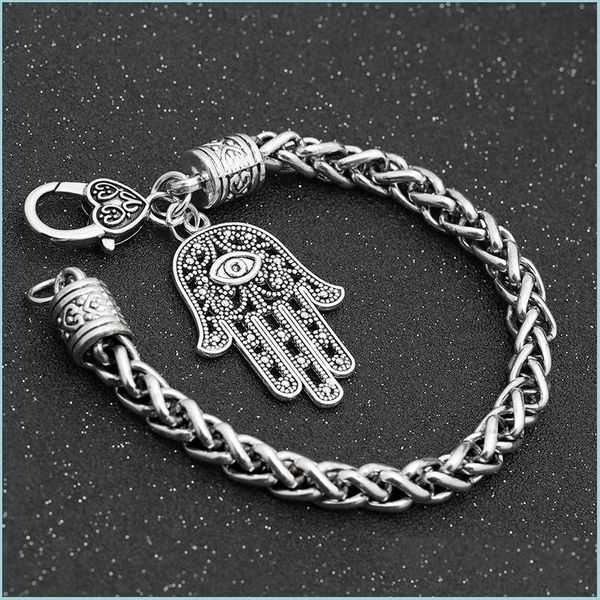 charm bracelets devil s eye fatima palm chain bracelet ornaments simplicity prevalent bracelets punk female versatile jewellery acces dhwx8, Golden;silver
charm bracelets devil s eye fatima palm chain bracelet ornaments simplicity prevalent bracelets punk female versatile jewellery acces dhwx8, Golden;silver