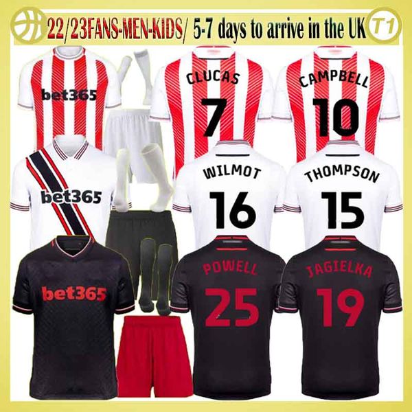22 23 stoke city mikel campbell soccer jerseys smith fletcher powell brown clucas home kits 2022 2023 baker men kids kit football shirts uni, Black;yellow
22 23 stoke city mikel campbell soccer jerseys smith fletcher powell brown clucas home kits 2022 2023 baker men kids kit football shirts uni, Black;yellow