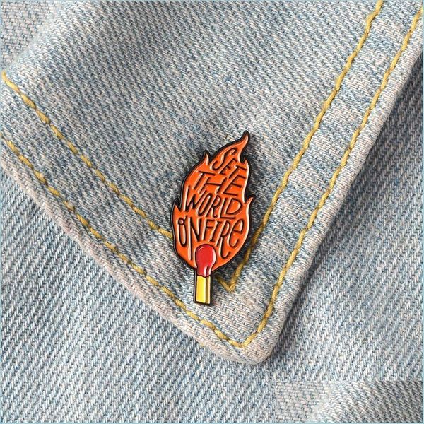pins brooches set the world on fire enamel pins badge brooches matches flame blaze lapel pin denim shirt collar punk cool jewelshops dhfht, Gray
pins brooches set the world on fire enamel pins badge brooches matches flame blaze lapel pin denim shirt collar punk cool jewelshops dhfht, Gray