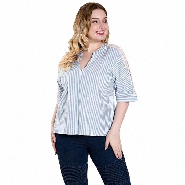 women blouses stripe autumn 2021 plus size women's simple and loose stitching v-neck & shirts r3ya#, White
women blouses stripe autumn 2021 plus size women's simple and loose stitching v-neck & shirts r3ya#, White