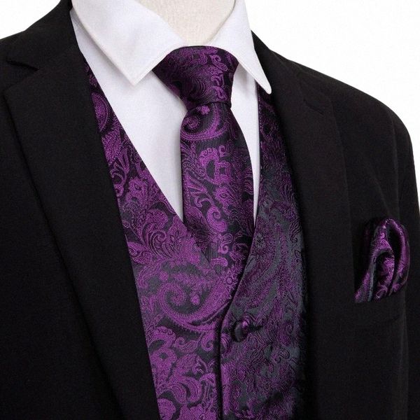 men's vests purple men waistcoat vest party wedding handkerchief tie classic paisley floral jacquard pocket square suit set barry.wang, Black;white
men's vests purple men waistcoat vest party wedding handkerchief tie classic paisley floral jacquard pocket square suit set barry.wang, Black;white