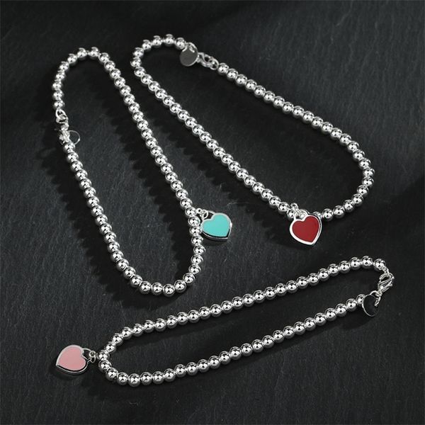charm bracelets 925 sterling silver simple blue love beads bracelet boutique jewelry vintage for woman holiday gifts luxury fashion 220914, Golden;silver
charm bracelets 925 sterling silver simple blue love beads bracelet boutique jewelry vintage for woman holiday gifts luxury fashion 220914, Golden;silver