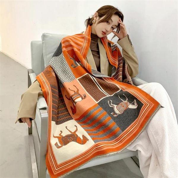 2020 winter scarf women cashmere scarf new fashion warm foulard lady horse scarves multicolor thick soft shawls wraps291c, Blue;gray
2020 winter scarf women cashmere scarf new fashion warm foulard lady horse scarves multicolor thick soft shawls wraps291c, Blue;gray