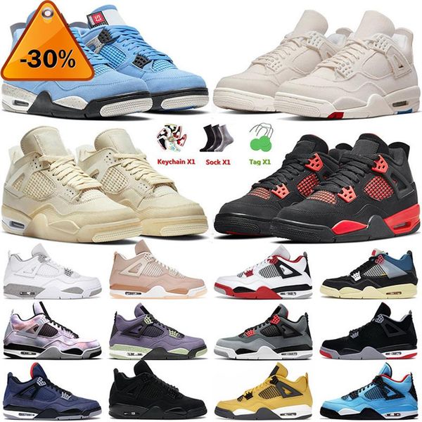2022 og basketball shoes 4 4s iv mens jumpman red thunder university blue canvas sail black cat men women sports trainers308j
2022 og basketball shoes 4 4s iv mens jumpman red thunder university blue canvas sail black cat men women sports trainers308j