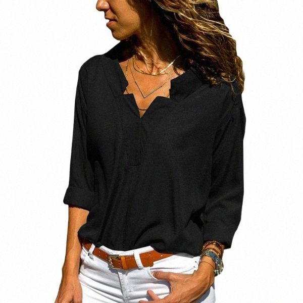 autumn womens and blouses casual v neck long sleeve blouse women shirts elegant office ladies tunic blusas mujer women's d5rk#, White
autumn womens and blouses casual v neck long sleeve blouse women shirts elegant office ladies tunic blusas mujer women's d5rk#, White
