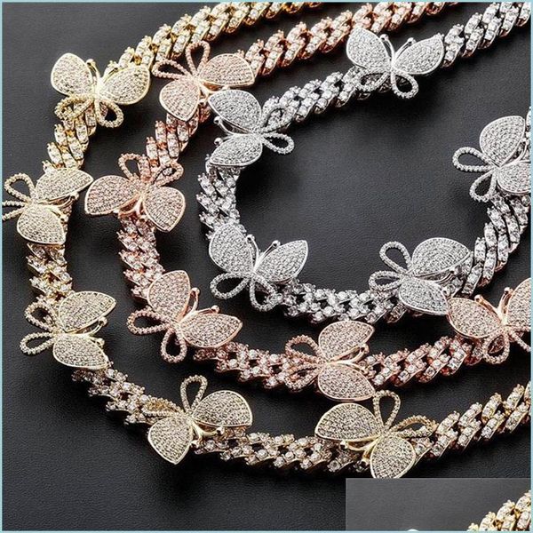 anklets rose sier color cz cuban leg chain anklet fashion women bling iced out link pink butterfly jewelry 1027 drop delivery 2021 dhs dhpik, Red;blue
anklets rose sier color cz cuban leg chain anklet fashion women bling iced out link pink butterfly jewelry 1027 drop delivery 2021 dhs dhpik, Red;blue